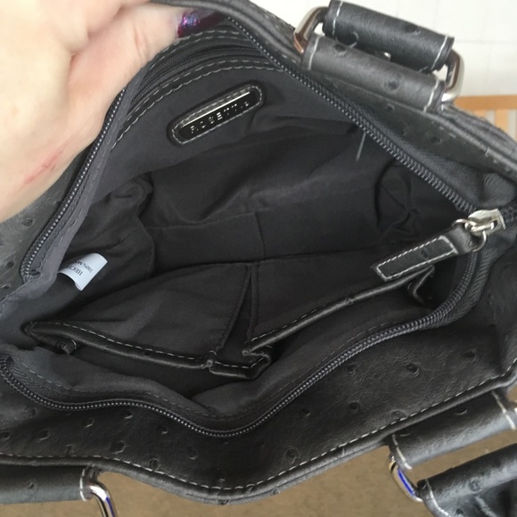 Rosetti Gray purse shoulder bag hand bag - Picture 5 of 7